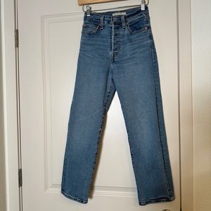 Levi's Ribcage Ankle Straight jeans